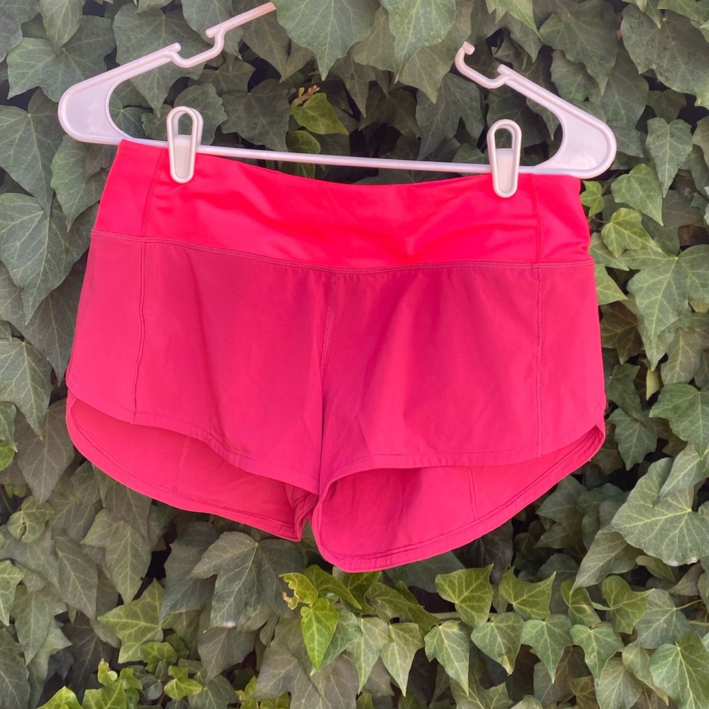 Lulu lemon speed up shorts